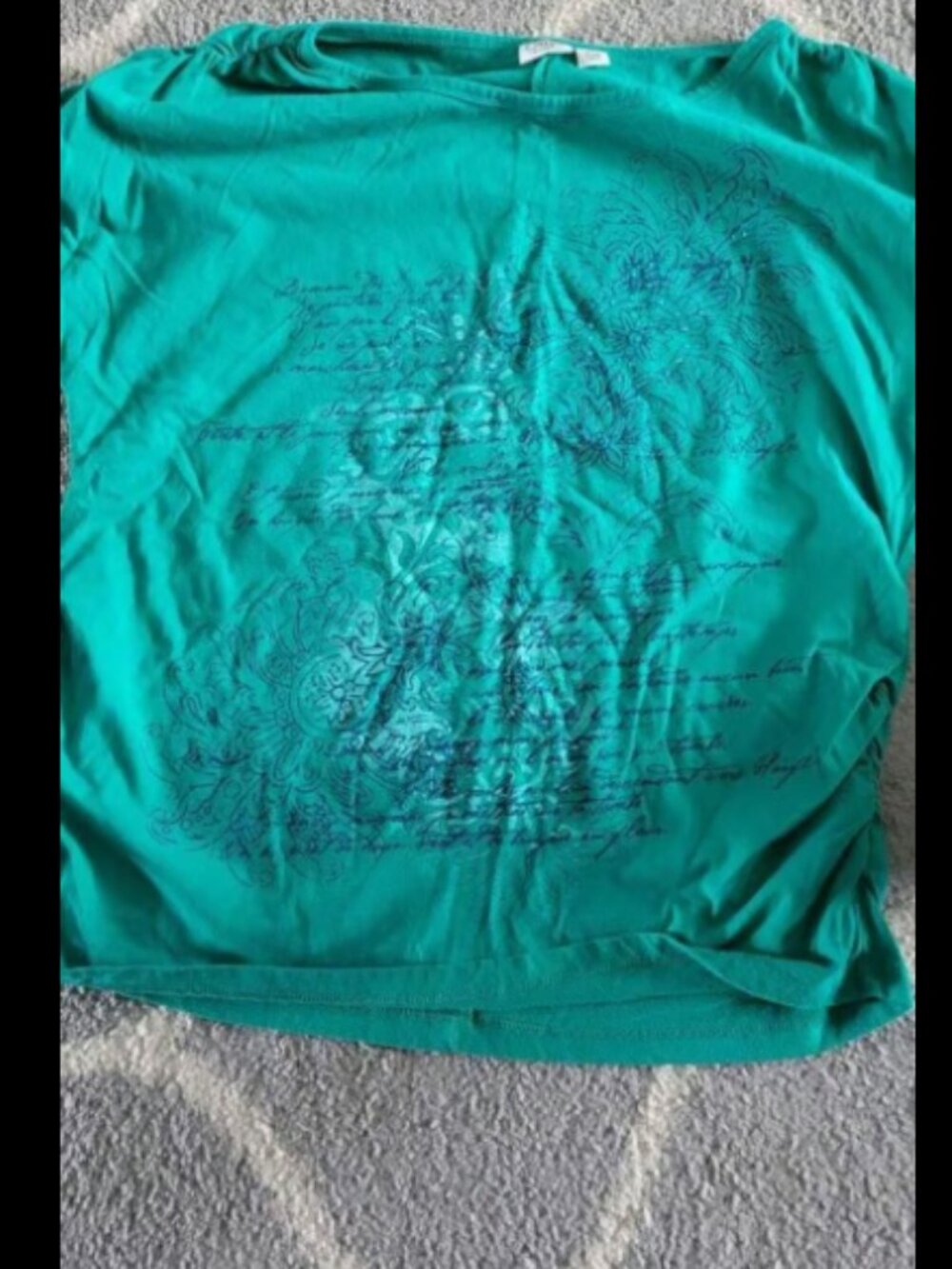 Womens size 18/20 green top. Cato brand